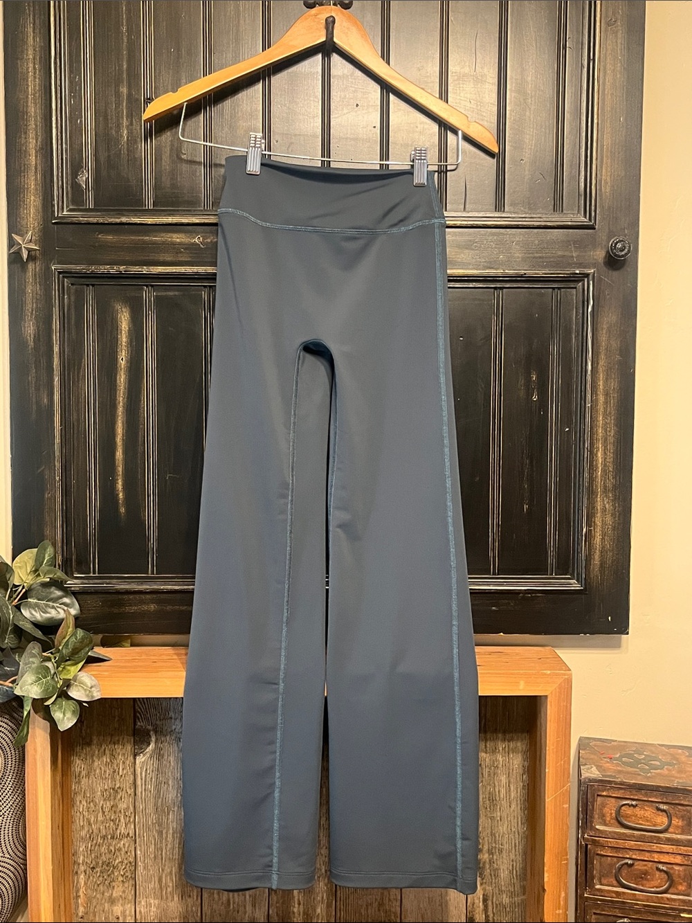 Nike X SKIMS Wide-Leg  Pants in Slate Blue